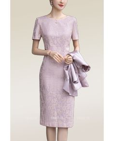 Buy elegant knee length lace mother of bride dress with jacket at wholesale price online. Free shipping and pro custom service since 2009. Elegant Knee-length Lace Dress For Wedding Guest, Elegant Knee-length Mother Of The Bride Dress, Elegant Knee-length Lace Dress For Mother Of The Bride, Elegant Lace Midi-length Mother Of The Bride Dress, Elegant Spring Lace Dress For Mother Of The Bride, Elegant Knee-length Lace Wedding Dress, Elegant Spring Lace Mother Of The Bride Dress, Fitted Knee-length Mother Of The Bride Dress, Elegant Mother Of The Bride Dress For Spring Banquet