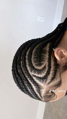 Hair Braid Patterns, Curly Hair Braids, Quick Natural Hair Styles, Cornrow Hairstyles, Braids For Long Hair