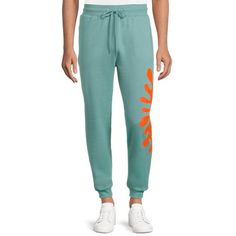 Splat! The iconic Nickelodeon logo highlights this pair of Graphic Jogger Sweatpants. Crafted in soft fleece with an easy-to-wear, pull-on design and an adjustable drawstring for a cozy fit, these mens sweatpants pair with your favorite hoodie or bomber jacket for a complete, cool style. Side-seam pockets are perfect for holding must-haves while youre on the go. Size: L.  Color: Green.  Gender: male.  Age Group: adult. Graphic Joggers, Graphic Sweatpants, Cozy Fits, Jogger Sweatpants, Mens Sweatpants, Nickelodeon, The Go, Cool Style, Age Group