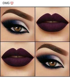 Makeup Tip, Dark Lipstick, Beauty Make-up, Makijaż Smokey Eye, Makeup Hacks, Make Up Looks, Fall Makeup