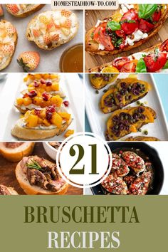 21 bruschetta recipes that are delicious and easy to make