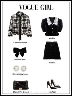 Money Clothes, Black And White Outfits, Blair Waldorf, Kpop Fashion Outfits, Fancy Outfits, Clothing Line, Casual Style Outfits, White Outfits, Kpop Outfits