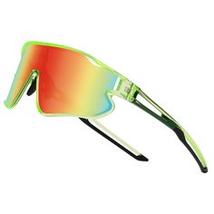 PRICES MAY VARY. 【KIDS WRAP SHIELD SUNGLASSES】- These youth sunglasses use high-quality polycarbonate lenses, which offer maximum protection to the eyes against UV rays, dust, and wind. So your child can perform to the best of their ability in the game. 【ULTRA-LIGHTWEIGHT FRAME DESIGN】- Fashion kids sunglasses are so lightweight. The whole sunglasses weigh only 22g as a gift accompany children's childhood. Perfect warp-around the kids' eyes, protect the eyesight of kids on the process of growth. Functional Sports Sunglasses For Summer, Trendy Sports Sunglasses With Uv Protection, Anti-reflective Shield Sunglasses For Sports, Sporty Sunglasses For Cycling With Uva Protection, Sporty Sunglasses With Uva Protection For Cycling, Red Shield Sunglasses For Outdoor Activities, Sporty Sunglasses With Uva Protection, Sporty Polarized Sunglasses For Cycling, Functional Sports Shield Sunglasses For Summer