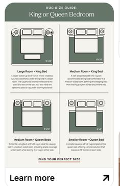 the instructions for how to clean your queen bed in this info sheet, which is also included