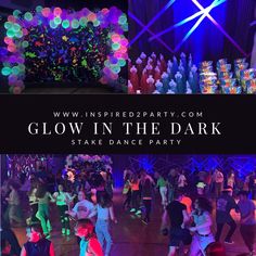 glow in the dark dance party