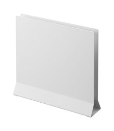 an empty white board on a white background