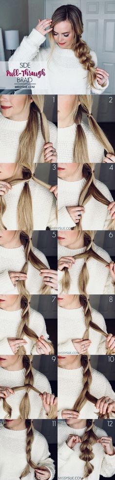 Pinterest >> Bailey DeGroot Front Hairstyles, Hair Front, Simple Prom Hair, Step By Step Hairstyles, Hair Bob, Penteado Cabelo Curto, Hairstyles Short, Hair Dos, Hair Updos