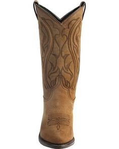 Sage by Abilene Cowgirl Boots - Medium Toe, Distressed Western Knee-high Boots For Rodeo, Leather Mid-calf Boots For Country Events With Snip Toe, Western Mid-calf Boots With Snip Toe For Rodeo, Western Mid-calf Boots With Snip Toe For Country Events, Western Mid-calf Boots With Reinforced Heel And Snip Toe, Western Style Mid-calf Boots With Snip Toe For Rodeo, Wide Calf Snip Toe Mid-calf Boots For Rodeo, Wide Calf Mid-calf Boots With Snip Toe For Rodeo, Western Boots With Snip Toe And Reinforced Toe