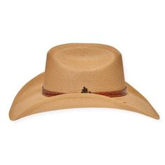 OUTLAW is a classic western hat designed for durability and style. Crafted from premium canvas and featuring a leather band with a cactus concho, the hat has a 4 inch brim and an elastic band for a comfortable fit. Casual Wide Brim Straw Hat For Western-themed Events, Summer Panama Hat For Rodeo With Flat Bill, Western Flat Bill Hat For The Beach, Western Flat Bill Hat For Beach, Summer Straw Hat With Flat Bill For Ranch, Western Panama Hat With Flat Bill For Summer, Western Style Panama Hat With Flat Bill For Summer, Flat Bill Hats For Ranch In Summer, Summer Ranch Hat With Flat Bill