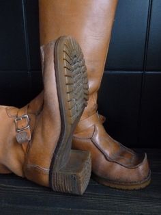 "Vintage leather boots -, Sami Lappland boots. Scandinavian folk art. Made in Finland. Size 35 eur, 5 us, 3 uk. Measurements: Height 29.5 cm / 11.6\" + heel Width insole 8.5 cm / 3.3\" Heel 3.5 cm / 1.3\" We send our products from Latvia via post 1-3 days after payment (does not apply to individual orders). It takes about 4-10 business days for the package to be delivered to its destination (depends on country)." Rustic Snip Toe Winter Boots, Vintage Boots With Rubber Sole For Fall, Vintage Fall Boots With Rubber Sole, Winter Festival Boots With Closed Toe, Retro Boots With Rubber Sole And Round Toe, Vintage Ankle Moto Boots With Leather Sole, Vintage Leather Heeled Boots With Closed Toe, Vintage Closed Toe Moto Boots With Leather Sole, Vintage Moto Boots With Leather Footbed