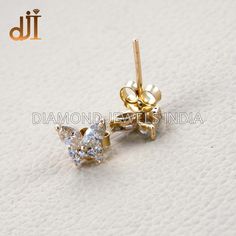 Solid 14k Yellow Gold Marquise-Shaped Diamond Beautiful Butterfly Stud Earrings Unisex Jewelry EAMJ-1499 14k Gold Studs. Minimalist Butterfly Studs. Diamond Stud Earrings. 14k Gold Jewelry. Fashion Studs Earrings. Unisex Stud Earrings. Pave Diamond Earrings. 6x6 MM Earrings Size Approx. Always. * Apply lotion, cosmetics, hairspray, and perfume before dressing in jewelry. * When undressing, wipe each piece with a clean soft cloth to remove oils and perspiration. * Store in a fabric-lined box, sep Gia Certified Gold Diamond Earrings For Wedding, Gia Certified 14k Gold Wedding Earrings, Gia Certified Gold Earrings For Gift, Gia Certified Gold Diamond Earrings In 14k Gold, Gia Certified 14k Gold Diamond Earrings, Minimalist Butterfly, Valentine Gifts Jewelry, Studs Diamond, Pave Diamond Earrings