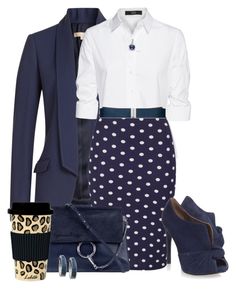 Dot Skirt, Look Chic, Classy Outfits