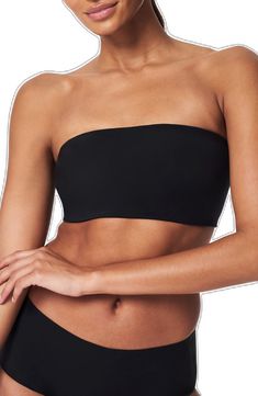 Solid Smoothing Bandeau Tube Top, Smoothing Bandeau Solid Tube Top, Smoothing Solid Bandeau Tube Top, Strapless Smoothing Tube Top, Solid Strapless Smoothing Tube Top, Solid Smoothing Strapless Tube Top, Strapless Solid Tube Top With Smoothing, Micro-elastic Strapless Bra-friendly Tube Top, Micro-elastic Seamless Strapless Tube Top