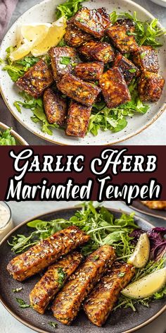 Discover the magic of tempeh with this Garlic Herb Marinade! 🧄🌿 Infused with fresh herbs and rich garlic flavor, this recipe is a hit for any meal. Pair it with roasted veggies, quinoa, or a hearty salad for the ultimate plant-based feast. 🥗✨ #GarlicAndHerbs #VeganMealPrep #HealthyLifestyle #TempehLovers #QuickAndTasty