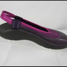 The Perfect Shoe. Comfy And So Cute For A Weekend Away. Chaco Devotee Closed Toe Sandals Ss 6.5 Nwot Purple Leather Slip-on Sandals, Casual Purple Sandals With Ankle Strap, Casual Purple Sandals With Removable Insole, Purple Sandals With Heel Loop And Round Toe, Purple Round Toe Sandals With Heel Loop, Purple Cushioned Slip-on Sandals, Chaco Shoes, Closed Toe Sandals, Toe Sandals