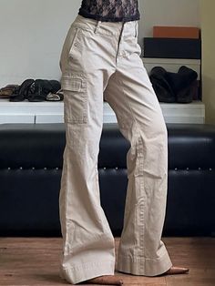 ⚡Buy 2024 Street Straight Leg Pants Khaki S under $39.00 in Pants at AnotherChill.com Online. Style: Casual/Street/Hip Pop/Punk/Vintage. Fabric Content: Polyester. Fit Type: Loose Fit. ✓2024 S/S OUTFITS. Check reviews and buy Street Straight Leg Pants today. Punk Vintage, Pop Punk, Vintage Fabric, Straight Leg Pants, Leg Pants, Straight Leg, Loose Fitting, Size 12, Online Store