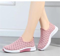 This unique mesh slip-on sneaker features a mesh hollowed-out intricate design. Pair with your favorite jeans, joggers or shorts. Comes in four fabulous colors from which to choose. Loafers Men Casual, Thigh High Boots Flat, Royal Blue Shoes, Comfort Shoes Women, Black Platform Heels, Casual Leather Shoes, Fur Shoes, Mid Heel Sandals, Purple Shoes