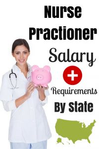 a nurse is holding a piggy bank and smiling