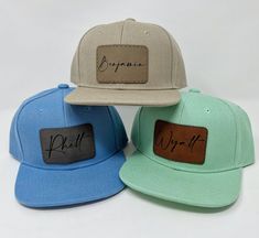 Custom Hat Cursive Font Patch 0 - 3 Years (45-50cm) 4 - 8 Years (50-55 cm) Adult (One Size Fits Most) Our hats on average will fit the age ranges listed above with the use of the snap enclosure. The fit can vary on either end of this range due to differences in head size. 100% Polyester Snapback Leatherette Patch Solid Back Snap Enclosure Personalized Adjustable Baseball Cap For Summer, Adjustable Curved Brim Snapback Hat For Birthday, Adjustable Brimmed Hat For Birthday, Mama Hats, Baby Bot, Stephanie Johnson, Mom Hat, Baby Boy Hats, Mom Hats