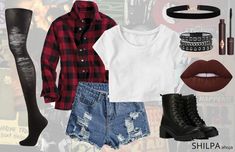 grunge fashion 90s look style flannel ideas tights outfit rock ripped basics monochrome 90s Grunge Outfits Punk Rock, 90s Grunge Fashion Women, 90s Rock Fashion, Outfit Ideas Flannel, 2010s Party, 1990s Fashion Grunge, 90s Grunge Fashion, Flannel Ideas, 90s Fashion Summer