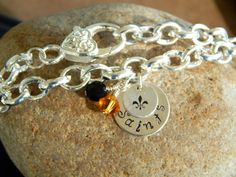 Personalized Sports Bracelet Sports Mom by AJewelryJunction Basketball Bracelet, Baseball Bracelet, Football Bracelet, Mom Bracelet, Saint Jewelry, Sports Bracelet, Moms Bracelet, Sports Mom, Christmas Mom