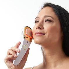 The Smart Sonic Facial Toner is an advanced facial tool that utilizes Sonic Cryotherapy to tighten the skin and shrinks pores, improving skin texture and removing fine lines and wrinkles. Sonic waves infuse nutrients deep into the skin layers, and leave you with radiant, healthy-looking skin while delivering a relaxing facial massage. You get 3 modes of functionality in all one handheld device. Cryolipolysis, Sonic and after Massage all work together for the ultimate lifting and toning to revita Shrink Pores, Improve Skin Texture, Double Chin, Facial Massage, Facial Toner, Normal Skin, Skin Care Tools, Improve Skin, Beauty Skin