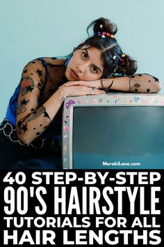 As If! 40 90s Hairstyles for All Hair Lengths 90’s Grunge Hairstyles, 90s Grunge Accessories, 90s Hip Hop Hairstyles, 90 Hairstyles 90s Hair, 90s Grunge Hairstyles, Hip Hop Hairstyles, 90s Hairstyles Short, 90's Hairstyles, Braids And Twists