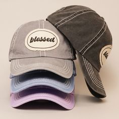 The cutest baseball cap, a must-have item for every season and daily! This blessed canvas patched baseball cap is the perfect choice for everybody! Perfect for dog-walking, the beach, the gym, the pool, and everyday wear! It's fully adjustable and easy to style! ** 🧢 Detail & Features 🧢 ** Made from 100% cotton. Vintage washed style, professional-quality, Lightweight & durable, with adjustable snapback closure. * Blessed Canvas Patched Baseball Cap * Simple and comfortable hat for daily * Garm Soft-washed Baseball Cap For Outdoor, Cheap Soft-washed Cotton Baseball Cap, Cheap Soft-washed Baseball Cap With Curved Bill, Soft-washed Cotton Baseball Cap, One Size, Personalized Cotton Baseball Cap, One Size, Cotton Hat, Must Have Items, Metal Buckles, Dog Walking