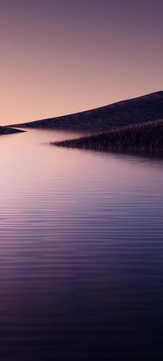 the water is still calm at night time