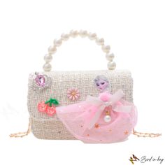 Bird in Bag - Children's bags new chain crossbody bags baby cute little girl fashion girls shoulder bag pearl Cute Shoulder Bag For Spring Party, Cute Rectangular Shoulder Bag For Party, Cute Crossbody Party Bags, Cute White Shoulder Bag For Party, Trendy Shoulder Bag With Cute Design As Gift, Cute Shoulder Bag As Spring Gift, Cute Shoulder Bag For Spring Gift, Cute Shoulder Bag As A Spring Gift, Street Trends