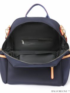 BagForLove - Versatile Dual-Colored Backpack for Optimal Functionality Product Description Color Navy Blue Strap Type Adjustable Composition 100% Polyamide Pattern Type Colorblock Bag Size Medium Material Polyamide Closure Type Zipper Style Unisex Type Classic Backpack Size Chart INCH CM Strap Length Bag Height Bag Width Bag Length 47.2 inch 11.8 inch 4.7 inch 10.2 inch Strap Length Bag Height Bag Width Bag Length 120 cm 30 cm 12 cm 26 cm Details Pictures Similar Products h2 { text-align: center Rectangular Blue Backpack, Blue Backpack With Adjustable Strap For On-the-go, Versatile Rectangular Blue Backpack, Blue Large Capacity Backpack For Travel, Large Capacity Blue Backpack For Travel, Blue Versatile Backpack With Adjustable Strap, Navy Large Capacity Shoulder Bag For School, Versatile Blue Backpack With Adjustable Strap, Blue Backpack For Daily Use With Zipper Closure