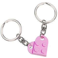 PRICES MAY VARY. Premium Material - Made of stainless steel and ABS, corrosion-resistant, hypoallergenic, sturdy, it will always accompany your lover. Sweet Matching Couples Keychains - Combine the two lovely brick pieces keychains to create a heart shape, symbolizing your friendship and love. Together we can match perfectly into a heart, and when apart, we will be each other’s half (half of the heart). Exquisite and Practical - The keychain can match your vehicle key or house key, or clip it to Expensive Boyfriend Gifts, Starwars Gifts For Him Boyfriends, Crafts For Boyfriend, Paddle Sorority, Gifts For Him Diy, Bf Ideas, Best Friend Keychain, Diy Crafts For Boyfriend, Friendship Couple