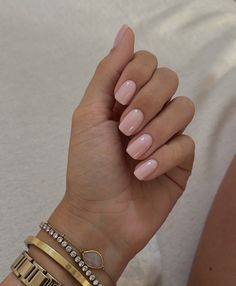 Cute Gel Nails, Neutral Nails, Dream Nails, Chic Nails, Nails Ideas, Nude Nails, Nail Manicure, Trendy Nails, Swag Nails