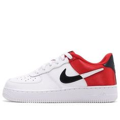 (GS) Nike Air Force 1 LV8 1 'Red Satin' CK0502-600 (AF1/SNKR/Skate) Red Satin, Nike Air Force 1, Air Force 1, Nike Air Force, Air Force, Nike Air, Force, Satin, Nike