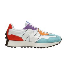 Find NEW BALANCE 327 'pride Collection on Editorialist. 327 'Pride Collection' New Balance 327, New Balance, Great Deals, Top Brands, Multi Color, Luxury Fashion, Color