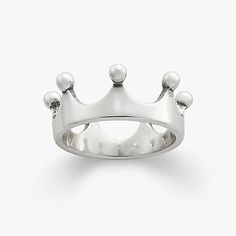 Princess Crown Ring Silver Princess Crown, Princess Crown Ring, James Avery Rings, Crown Ring Princess, James Avery Charms, James Avery Jewelry, Silver Crown, Crown Ring, Pandora Bracelet Charms