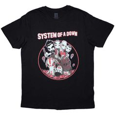 An official licensed System Of A Down Unisex T-Shirt featuring the 'Mushroom People' design motif. This high quality T-Shirt is available in a black colourway. High quality soft-style cotton unisex t-shirt featuring front printing. Poetic Lyrics, Mushroom People, People Design, System Of A Down, Alternative Metal, Band T Shirts, Progressive Rock, Eastern European