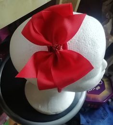 Excited to share the latest addition to my #etsy shop: Stunning red bow hairband https://etsy.me/2HJqd23 #accessories #hair #red #dressup #hairaccessories #bow #girls #crosgrainribbon #silkband Snow White Dresses, Bow Hairband, Red Bow, Perfect Match