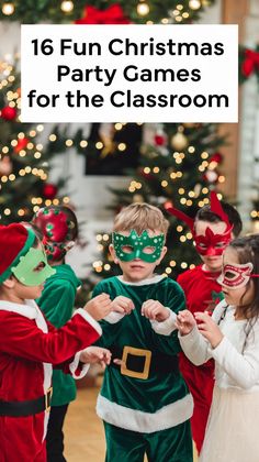 Classroom party games for Christmas Classroom Party Games, Toddler Party Games, Fun Christmas Party Games, Easy Activities, Games For Toddlers, Christmas Party Games, Christmas Games, Holiday Activities, Making Memories