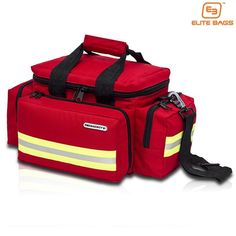 Elite Bags LIGHT EMS Gear Bag - MED-TAC International Corp. Multifunctional Red Rectangular Bag, Multifunctional Red Bags For Outdoor Activities, Red Rectangular Bags For Outdoor Activities, Bag Contents, Gear Bag, Bag Light, New Line, Bags And Accessories, Rubber Bands