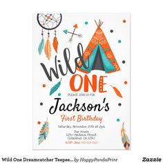 Wild One Invitation, Wild One Birthday Invitations, Happy Panda, Halloween Birthday Invitations, Twin Birthday, Panda Print, Indian Chief, Quinceanera Invitations, 1st Birthdays