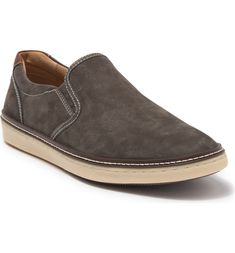 Johnston & Murphy JOHNSTON AND MURPHY Colby Leather Slip-On Sneaker | Nordstromrack Johnston Murphy, Colby, Leather Slip Ons, Slip On Sneaker, Slip On, Leather