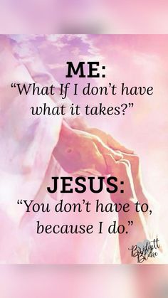 the words jesus on a pink and white background with an image of hands holding each other