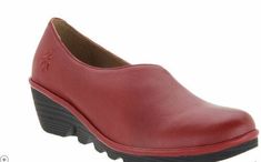 Great shopping ideas for FLY London Leather Low Wedges Peso Rio Red, Womens Shoes Red Womens Shoes, Fashion Shoes Boots, Low Wedges, Fly London, Shopping Ideas, Shoes Boots, Fashion Shoes, Leather Upper, Shoe Boots