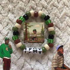 Steve Lacy Bracelet, Mf Doom Bracelet, Tyler The Creator Crafts