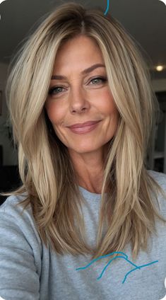 Long Fine Hair With Layers Side Part, Mid 30s Haircuts Women, Long Layered Haircuts Low Maintenance, Mom Haircut Straight, Long Hair Layers Bangs Round Face, Layered Haircut With Side Part, Layers With A Side Part, Long Length Bob With Layers, Womens Haircuts Fine Hair