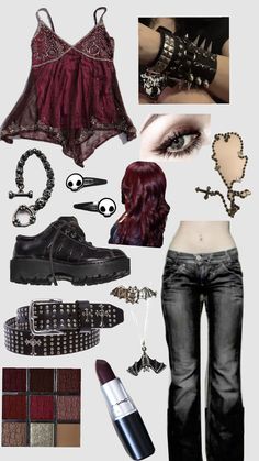 Gothic Outfits For School, Y2k Alternative Fashion, Goth Outfit Inspo, Outfits For School, Downtown Outfits, Save Outfits, Daily Outfit Inspiration, Style Clothes, Swaggy Outfits