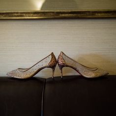 These Are The Louboutin Heels I Wore On My Wedding Unfortunately They Got Damaged. I Did Wear Them Again Another Time No One Really Noticed The Damage As Much As I Did. I Was Planning To Send Them To A Place In La To Get Fixed But It’s Just Too Much Work For Me. I Kept 3 Of The Studs That Fell Of So If Someone Wants, They Can Glue Them On Or Give Them To The Person Fixing It. But Some Are Missing (Look @ Pic) They Sell For $1305.54 I’m Willing To Go Low On The Price But Make It Reasonable Christian Louboutin Shoes Bridal, Too Much Work, Louboutin Heels, My Wedding, Christian Louboutin Shoes, Too Much, Shoes Women Heels, Christian Louboutin, Glue