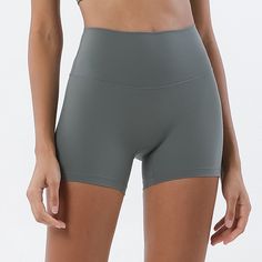 Our Agni Yoga Shorts are a perfect blend of comfort and style designed to enhance your yoga practice and active lifestyle. These shorts are thoughtfully crafted with premium materials to provide you with a range of benefits while keeping you fashionable during your fitness sessions and beyond. The breathable fabric allows for ease of movement, helping you achieve your poses and stretches with comfort and the moisture-wicking properties of these shorts help keep you dry by drawing sweat away from Yoga Biker Shorts, Soft Workout, Running Clothing, Summer Athletic, Seamless Shorts, Summer Pants Women, Yoga Short, Weight Tips, Spandex Shorts