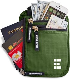 TOP 10 Best Travel Accessories And Gears 2020 Buying Guide | Bookonboard - Zero Grid Best Travel Neck Wallet Pattern #travelbackpack #pursefortravel #travelbags #walletsorganization #besttravelwallet #besttravelpurse #travelproducts #perfectwallet #travelwalletsforwomen Lost Wallet, Security Belt, Neck Pouch, Travel Wallet Passport, Travel Security, Travel Hack, Money Belt